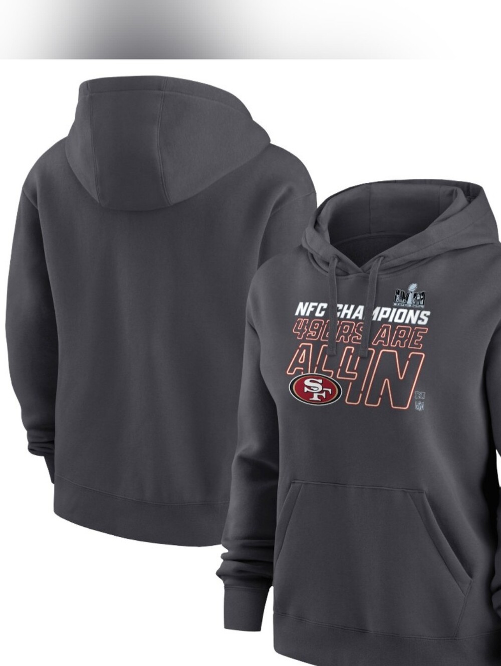 Nike Women's San Francisco 49ers Sweatshirt Size medium New